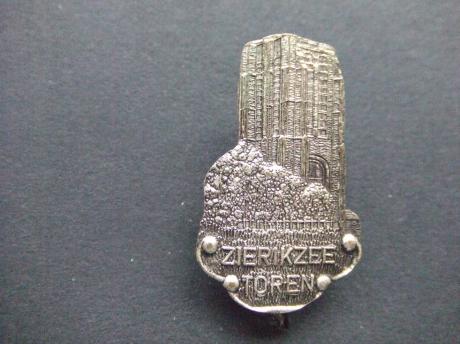 Zierikzee Sint-Lievensmonstertoren (dikke toren) zilverkleurig